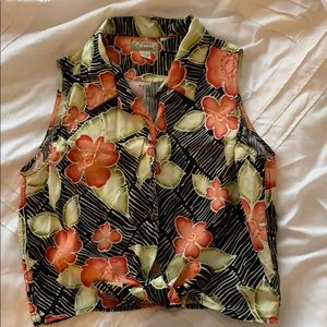 Tommy Bahama collard top